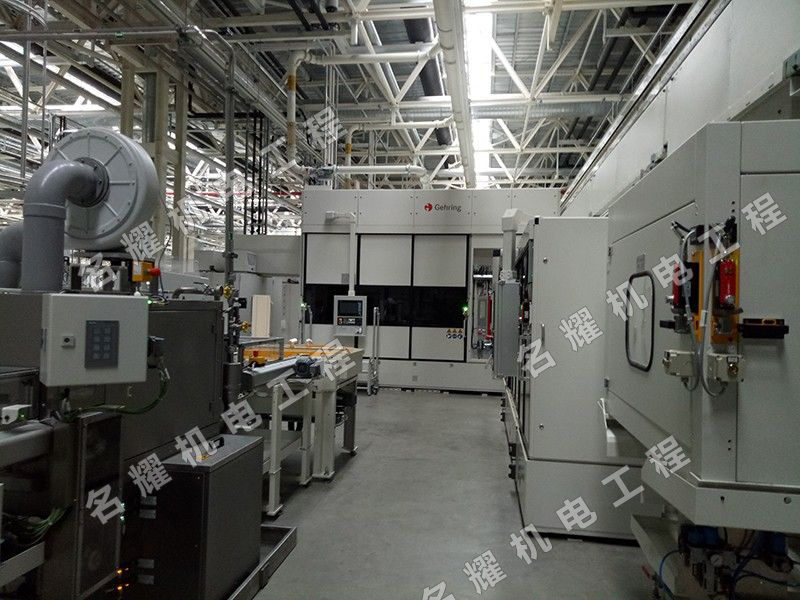 菏澤市名耀機(jī)電工程有限公司工程案例利勃海爾中國重汽加工中心