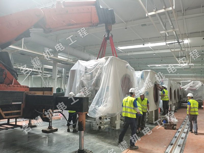 菏澤市名耀機(jī)電工程有限公司工程案例保定長(zhǎng)城熱處理線搬遷