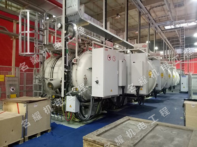 菏澤市名耀機電工程有限公司工程案例保定長城熱處理線搬遷