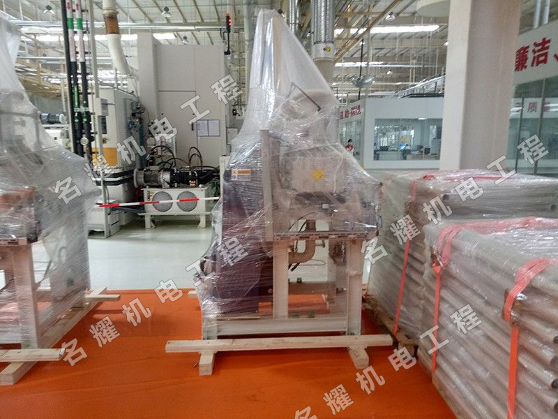 菏澤市名耀機電工程有限公司工程案例保定長城熱處理線搬遷