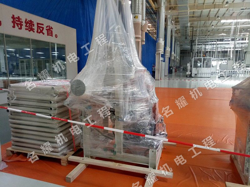 菏澤市名耀機電工程有限公司工程案例保定長城熱處理線搬遷