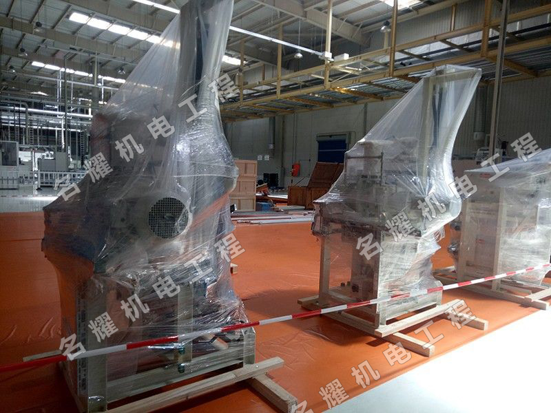 菏澤市名耀機(jī)電工程有限公司工程案例保定長城熱處理線搬遷