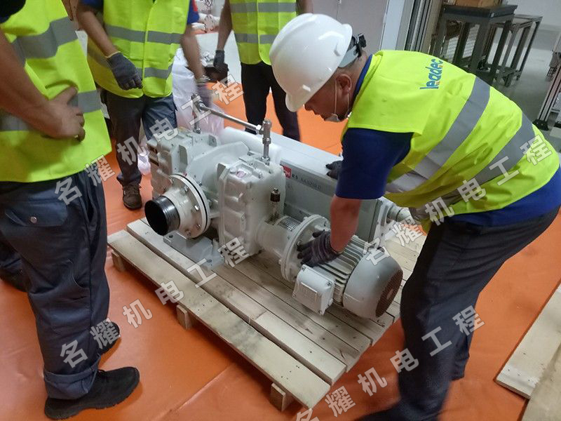 菏澤市名耀機電工程有限公司工程案例保定長城熱處理線搬遷